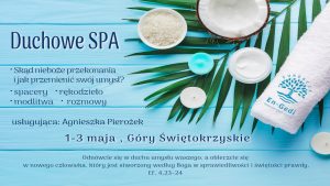 Duchowe SPA Fundacja En-Gedi chrześcijańskie spotkania dla kobiet